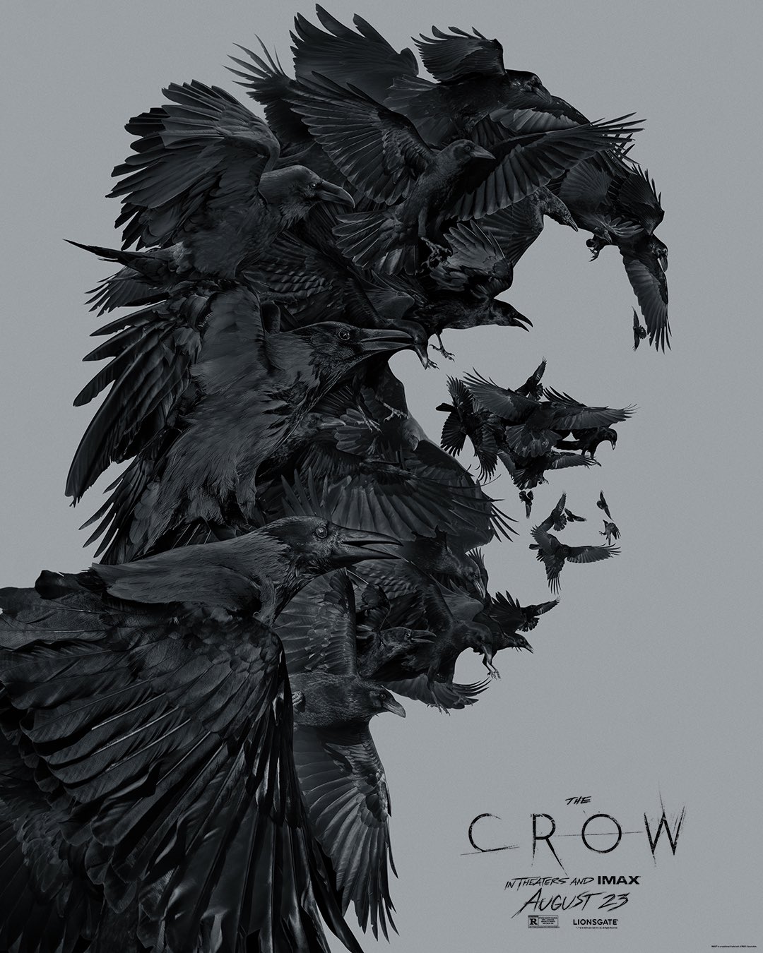 Creatieve poster van The Crow 2024