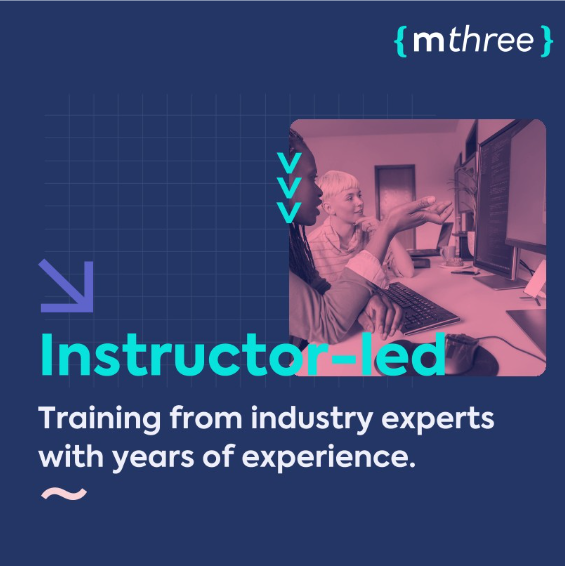 mthree_co's tweet photo. - Software Development  
- Artificial Intelligence (AI)  
- Data  
- Cloud  
- SRE &amp; DevOps 
- Business &amp; Banking  
- Enterprise Technology  
- Cyber &amp; Networking  
- Leadership &amp; Management  
- Innovative technologies https://t.co/9zhJ1MeGb1