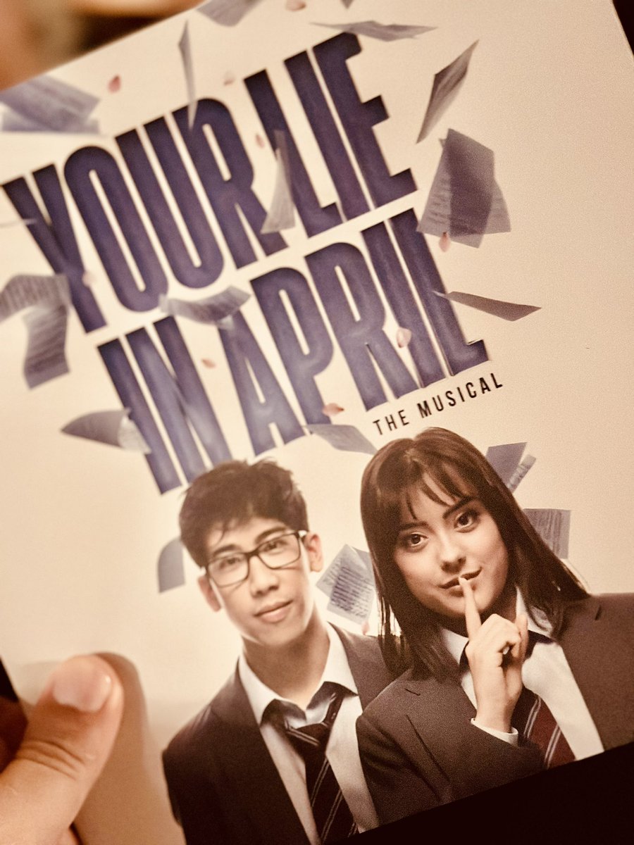 Luke Hicks (@ldshicks) on Twitter photo Third time's the charm! Back at <a href="/YourLieMusical/">Your Lie In April: The Musical</a> and falling in love all over again. This musical never fails to strike a chord! Third time's the charm! Back at <a href="/YourLieMusical/">Your Lie In April: The Musical</a> and falling in love all over again. This musical never fails to strike a chord!