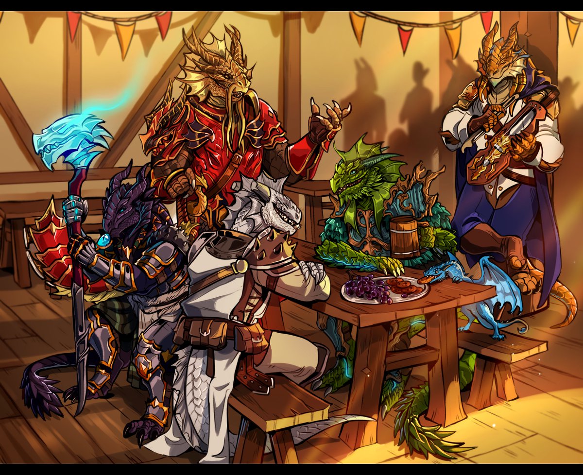EhTokenCanadian's tweet photo. New day, new post featuring many of my lovely characters celebrating a completed Quest.
Done by the lovely @reparatus seriously should go check them out! https://t.co/vMXtSIY1lo
