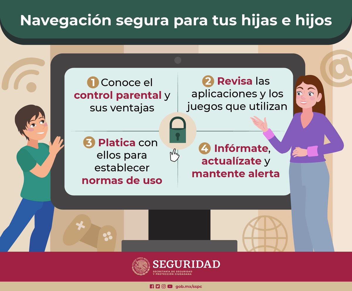 Las niñas y niños son más propensos a ser víctimas de ciberdelincuentes en esta temporada vacacional, por ello te compartimos estas recomendaciones para disminuir el riesgo.