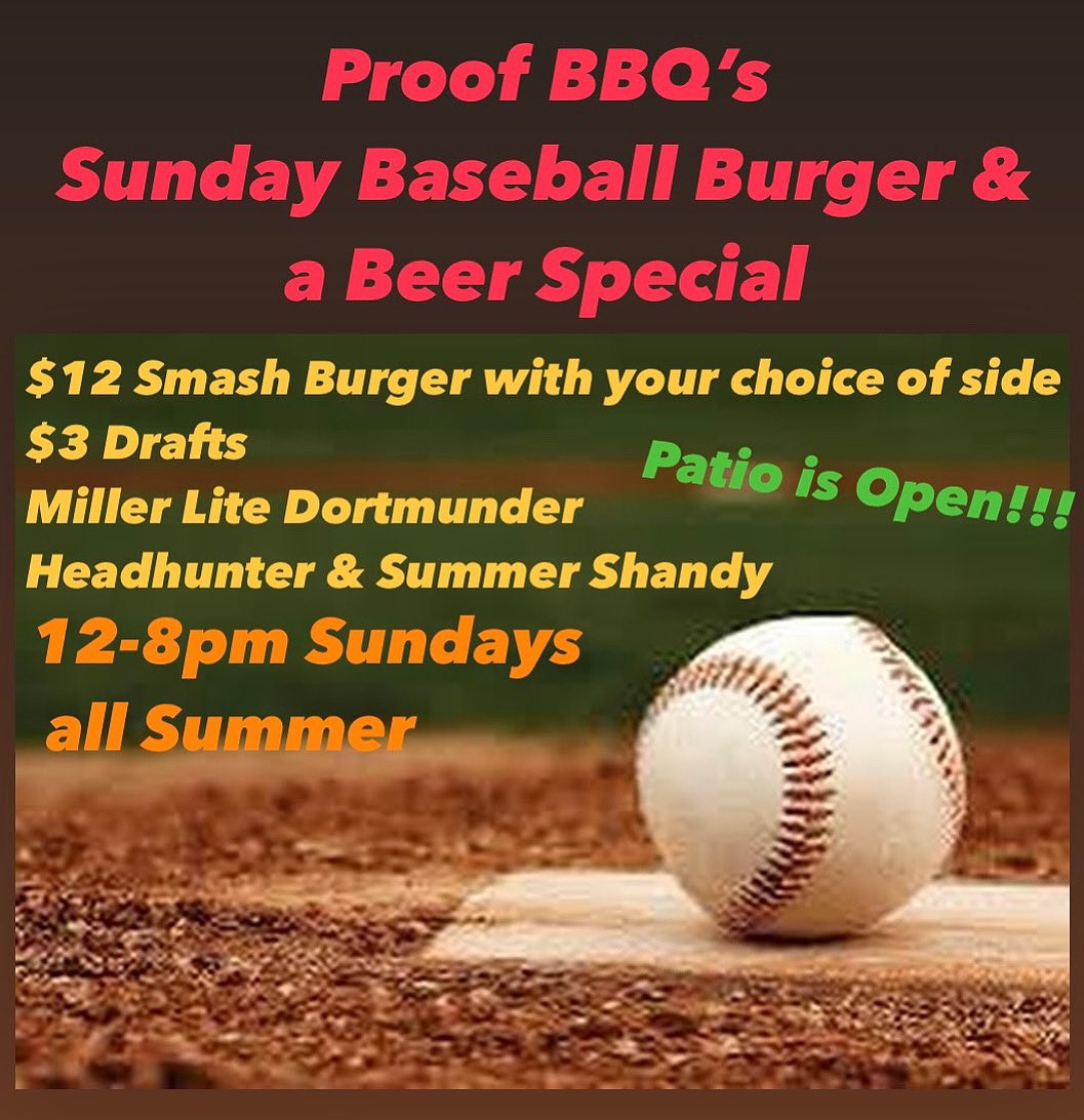 Today is the day to drive over to Proof and give it a try.