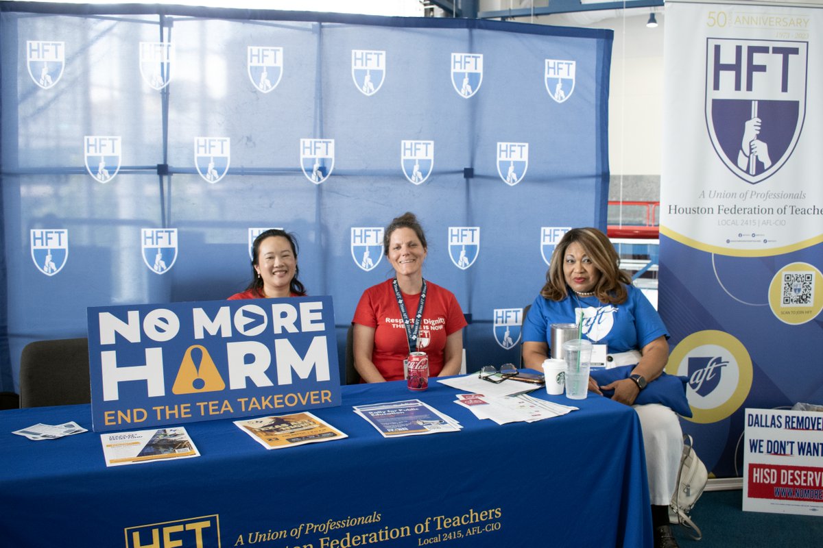 HFT_2415's tweet image. Thank you to all of our volunteers and delegates at the @AFTunion convention. We couldn't have done this without you! #RealSolutions #AFT #TexasAFT #HFT