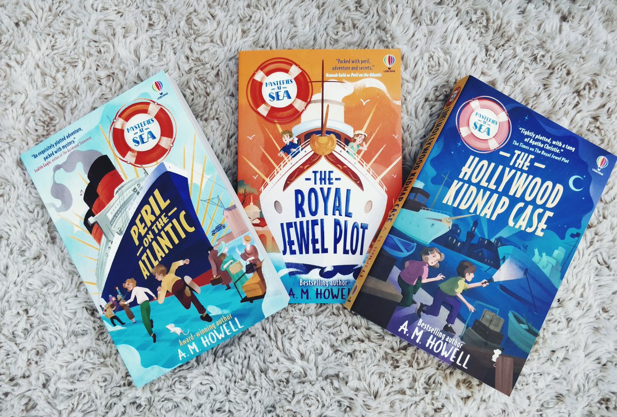 Announcing a great giveaway!📚

Here's your chance to sail away this summer thanks to <a href="/Usborne/">Usborne Publishing</a> 🚢🌞
I have a set of ALL three books in the #MysteriesatSea series by <a href="/AMHowellwrites/">A M Howell</a> for you to win.

Simply RT, 🌊Follow⚓️and tag a friend.😀

Ends 1st Aug. Don't miss out!