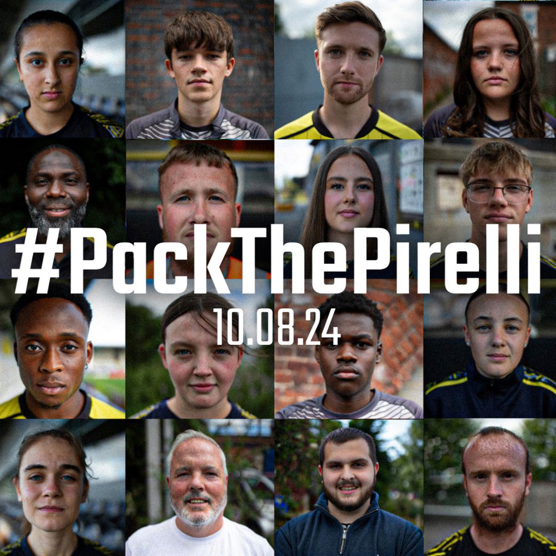 Calling all Brewers! Join us on 31 July at 7.30pm to make some noise for #PackThePirelli 10.08.24 🗣️

Find out about it here and more about our fan activities ahead of the new season 🤝

Click here 👉 buff.ly/3YhiG37 

#BAFC #PackThePirelli 10.08.24