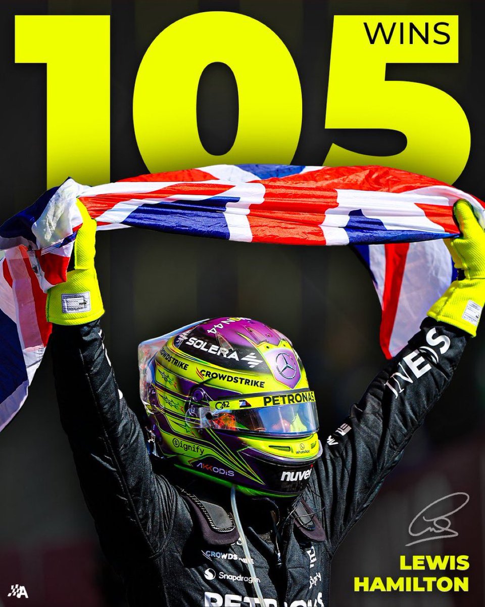 one hundred and five! 🔥🐐 

#BelgianGP 🇧🇪
