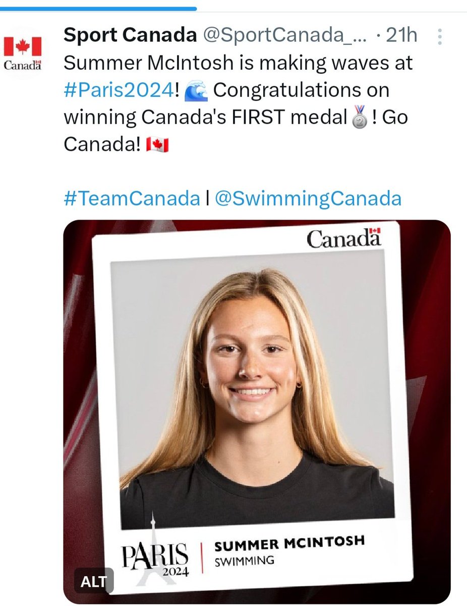 DDouzable's tweet photo. Congratulations Team Canada https://t.co/HxbRE1NaoG