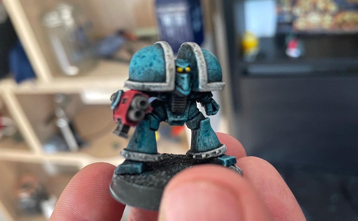 mintgreenmonkey's tweet image. #slapchop #40k #warmongers #orks #warhammer #bloodaxe