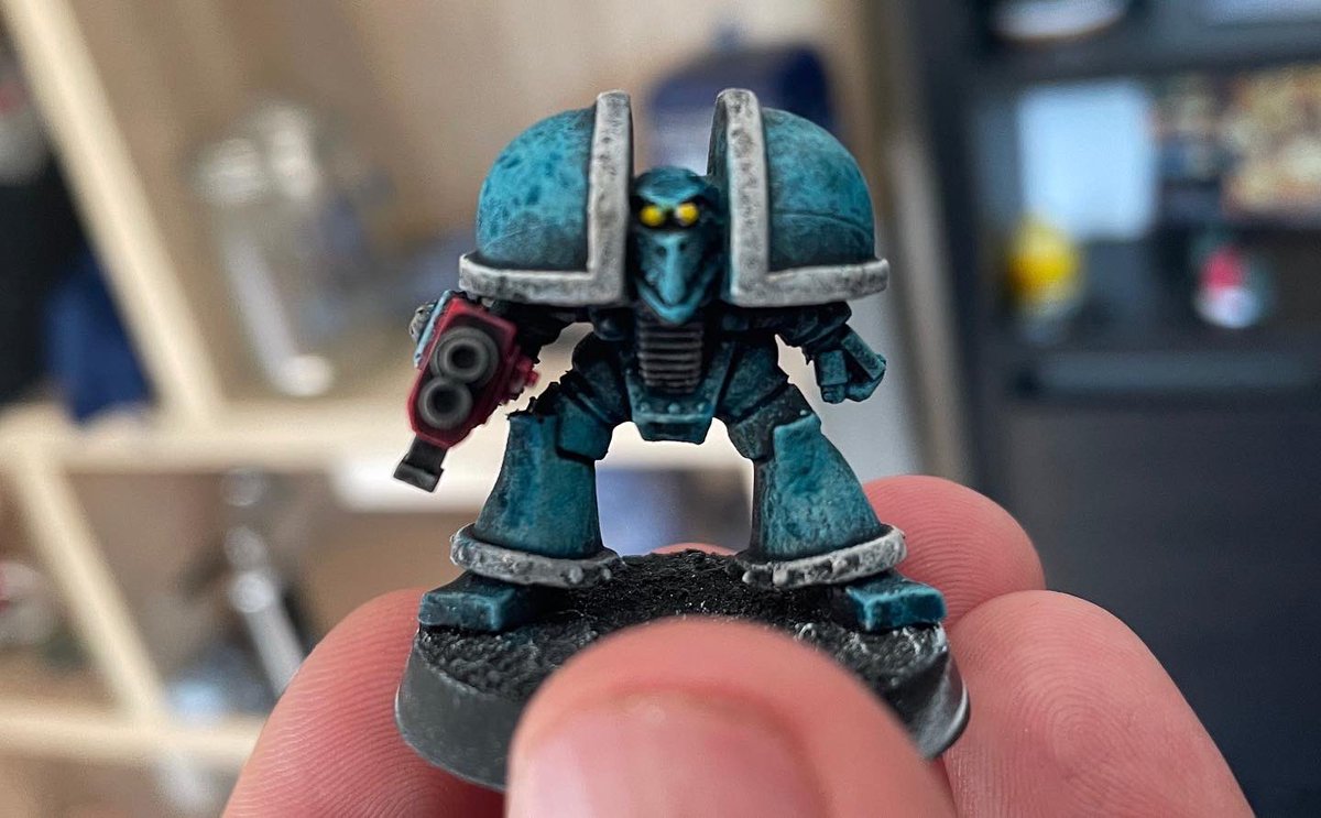 mintgreenmonkey's tweet image. #slapchop #40k #warmongers #orks #warhammer #bloodaxe