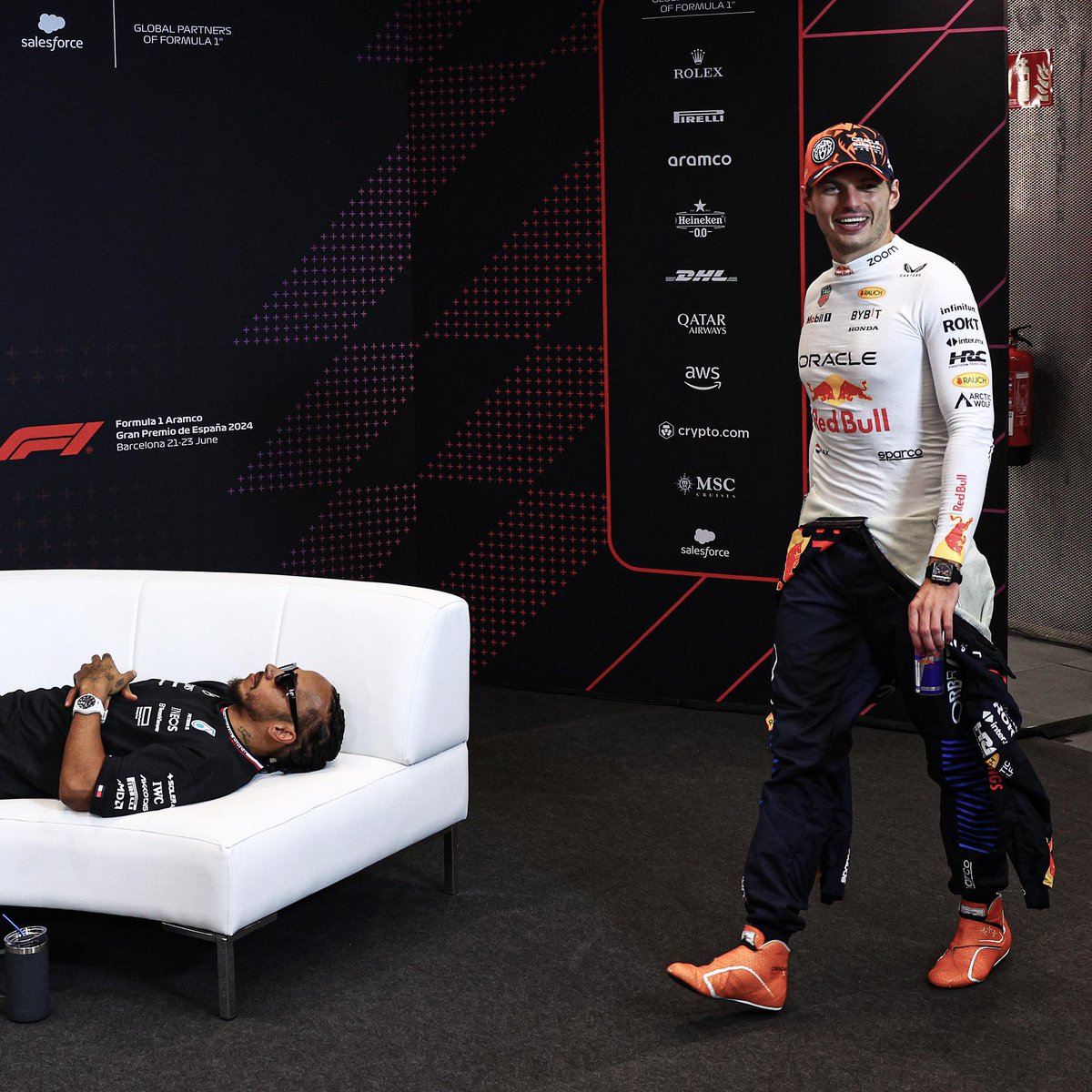 The only two drivers to win multiple races this year 👀