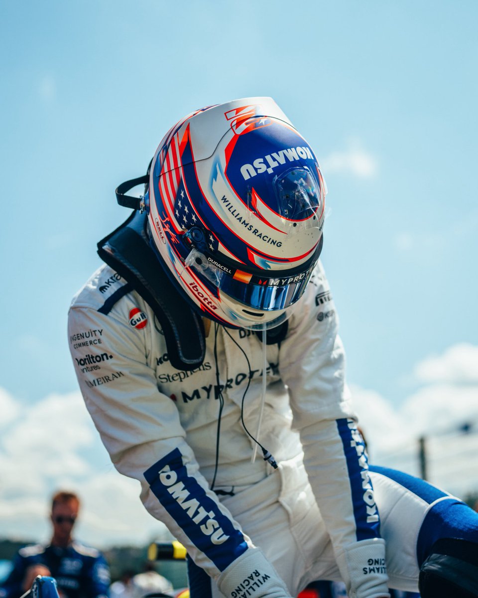 WilliamsF1's tweet photo. Following George’s post-race DSQ, Alex and Logan are both promoted by one place in the #BelgainGP 🇧🇪

Alex 🇹🇭 P12
Logan 🇺🇸 P17 https://t.co/HLJiDJ1JCs