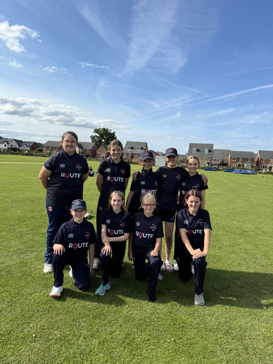 Good day for u11 North Wales girls today 🏏👏🏼 ☀️ <a href="/cricketwales_wg/">Glamorgan Women & Girls</a>