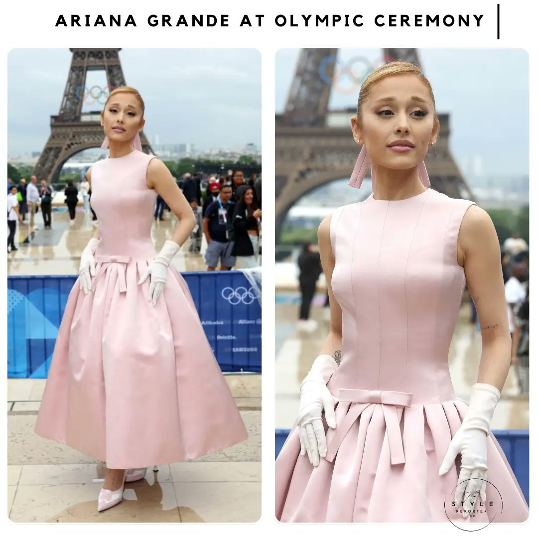 stylereporteruk's tweet photo. @arianagrande attended the #olympics opening ceremony wearing custom @thombrowne!

Are you feeling the look?

#thestylereporteruk #arianagrande #thombrowne #olympics #olympicceremony #Paris #france #style #fashionista #fashion #instastyle #instafashion #ootdstyle #ootdfashion https://t.co/vXwKfVAl0E
