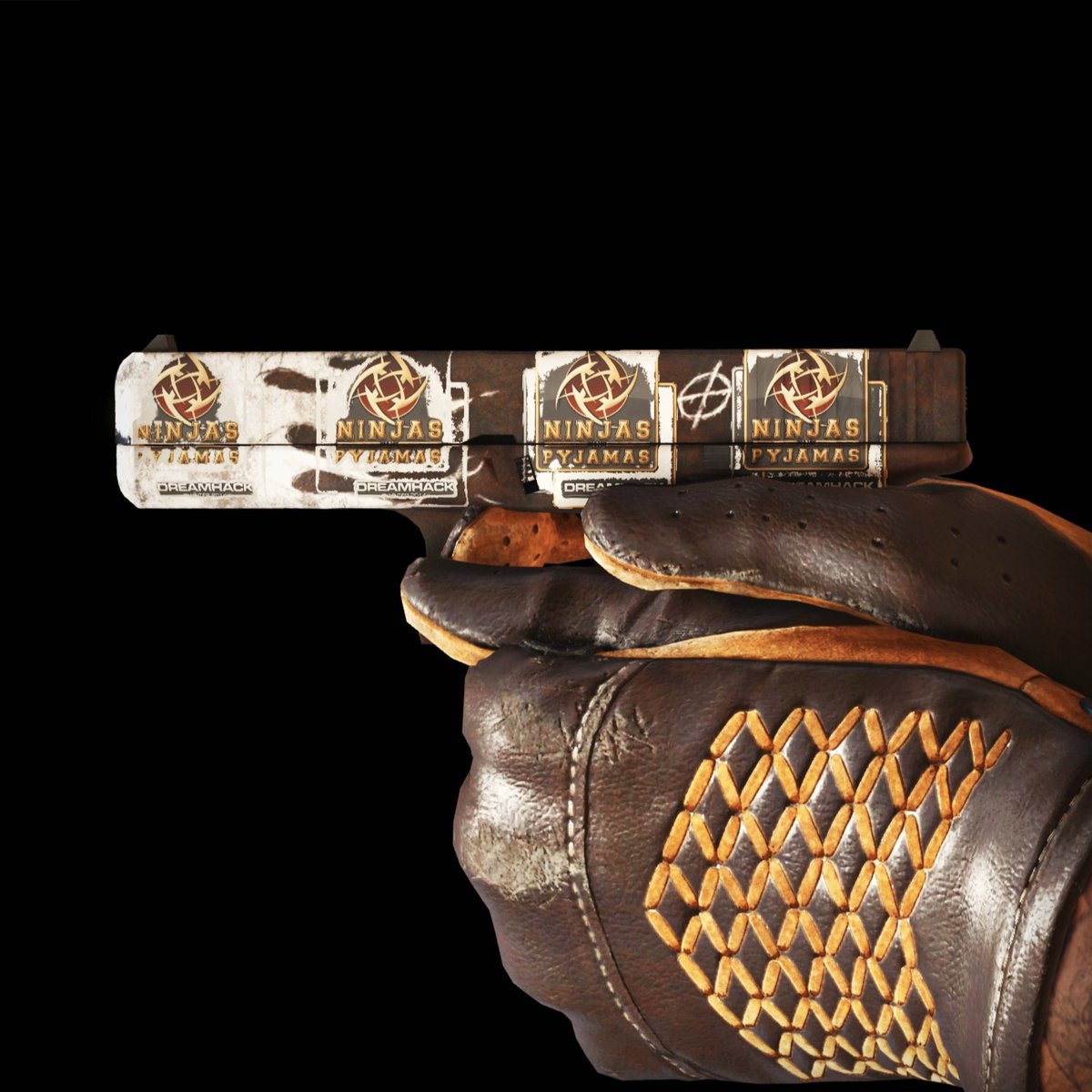 gotyacat's tweet photo. New craft i made for the @DeadIySim $100 Blicky Exchange Event
@spacecs2 favorite sticker is dream eaters so i felt it would be nice to incorporate it in the craft

🟫◻️◽️Dreamhack Eaters▫️◻️🟫

Glock-18 | Oxide Blaze .000005 #14 lowest float
4x Ninjas in Pyjamas | DreamHack 14
1x Dream Eaters | Berlin 19