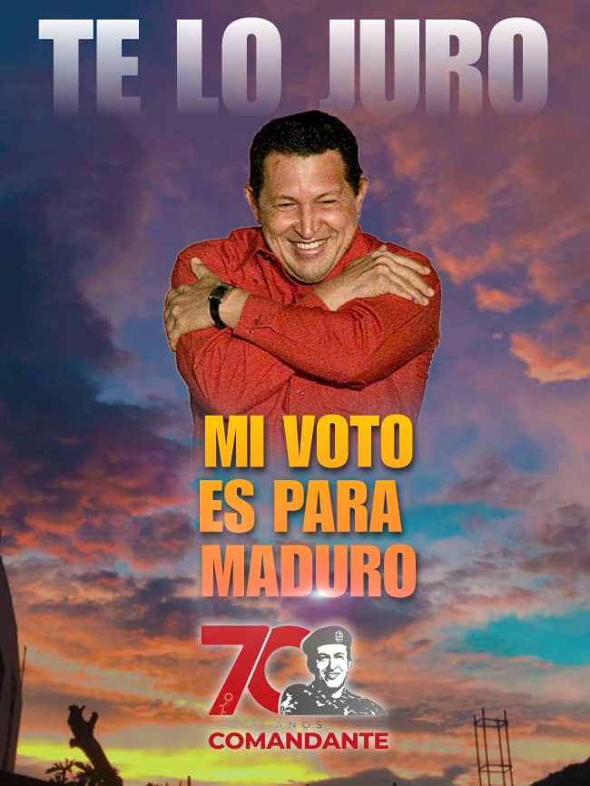 ¡Feliz Cumpleaños Comandante Chávez! por siempre en el corazón de la Patria!
<a href="/NicolasMaduro/">Nicolás Maduro</a> 
<a href="/Gabrielasjr/">Gabriela Jiménez</a> 
<a href="/LaRosaInfoVE/">LaRosaInfoVE</a> 
<a href="/Soykarinacarpio/">Karina Carpio</a>