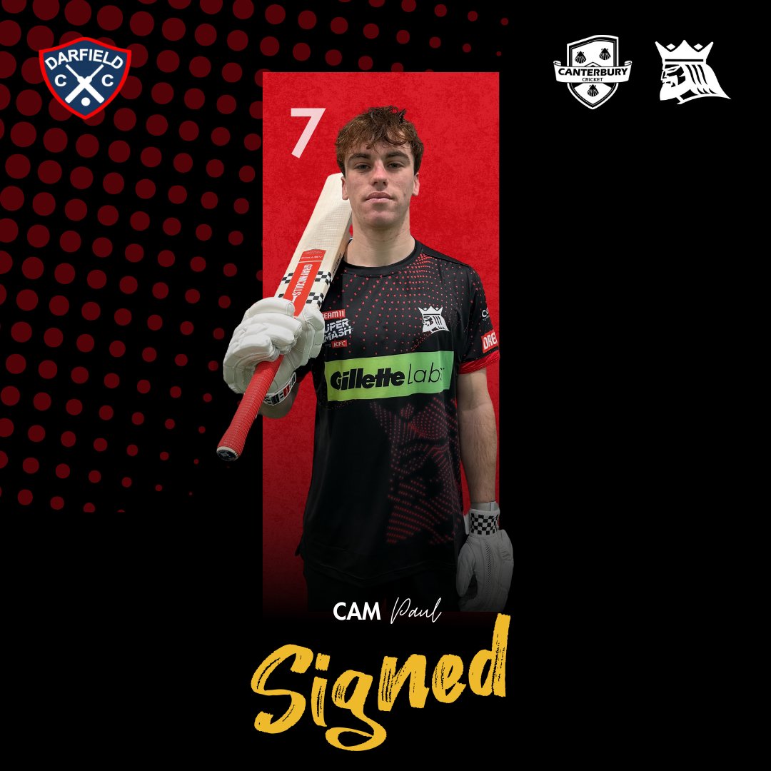 SIGNED | Canterbury Men's Team just got a new addition! 🤝🏏🔥

Congrats to Cam Paul on earning that final contract. Debuting for Canterbury in the Ford Trophy last season we look forward to seeing you in action in 2024/25!

#wearecanterbury #together #16thcontract #nowwework