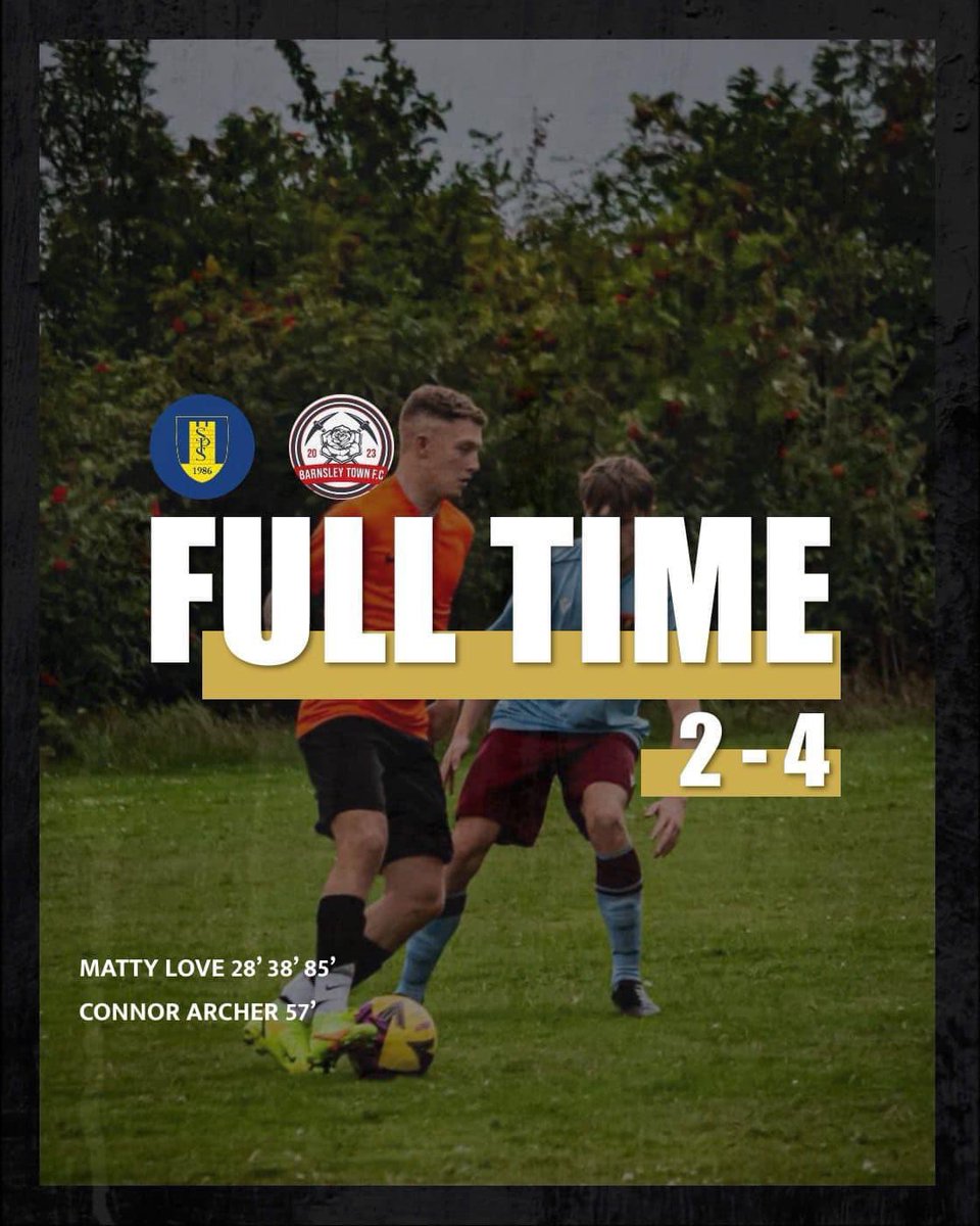 Pre season fixture see Barnsley Town visit Stocksbridge Reserves and come away with a 4-2 victory. 

Nice ground and setup,  minutes in the bank for the upcoming season with striker Matthew Love netting a hat trick