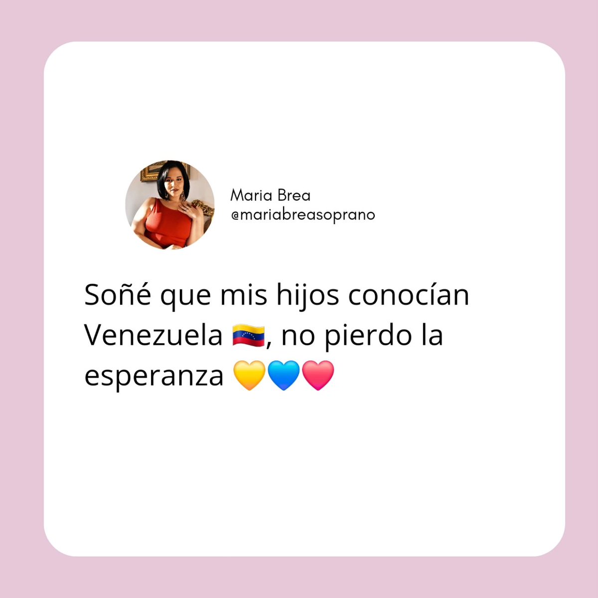 María Brea - Soprano tweet media