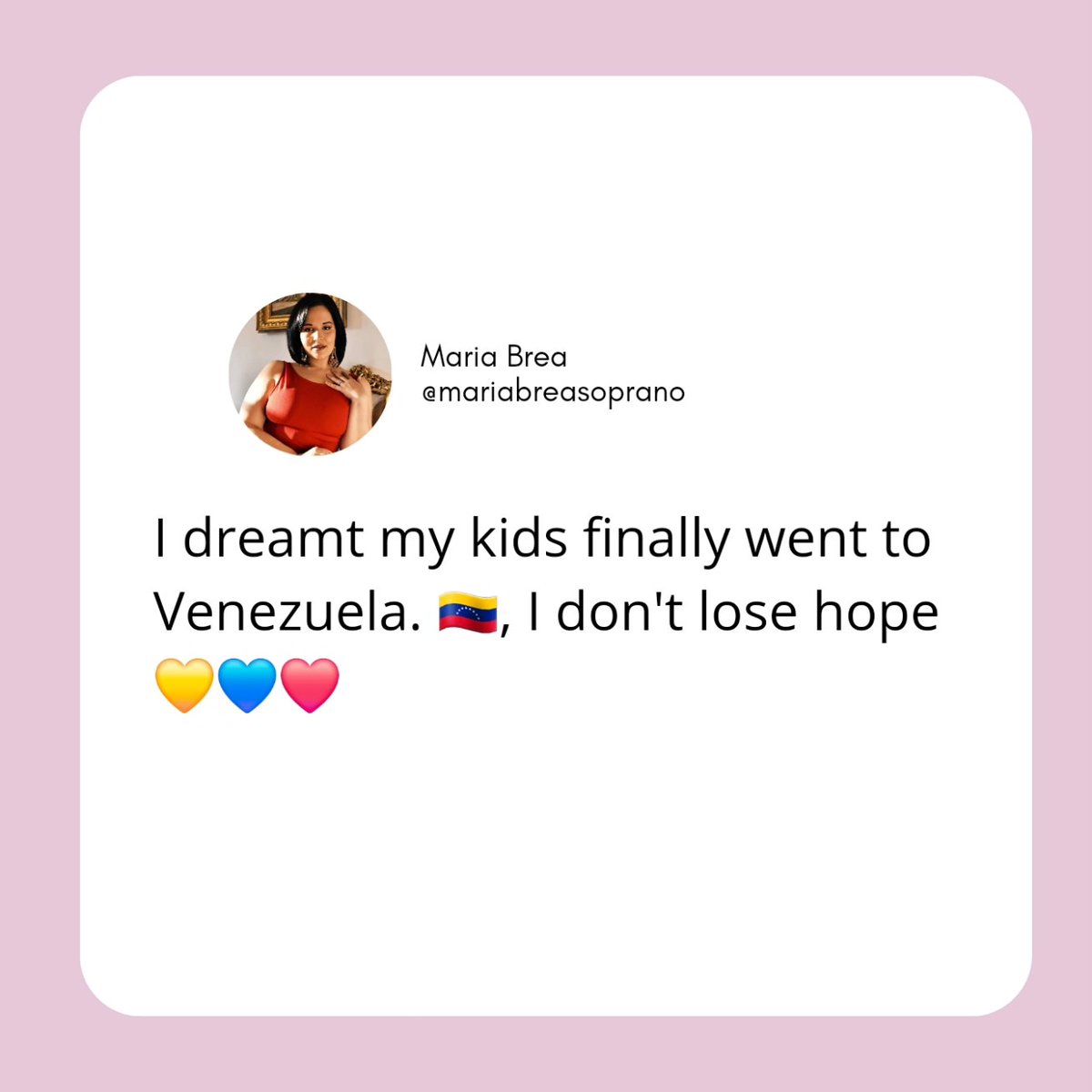 María Brea - Soprano tweet media