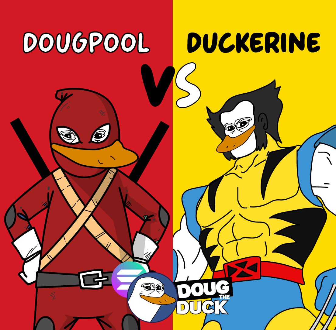 DougDuckSol's tweet image. Dougpool vs Duckerine!

Who's gonna win? 👀🦆
