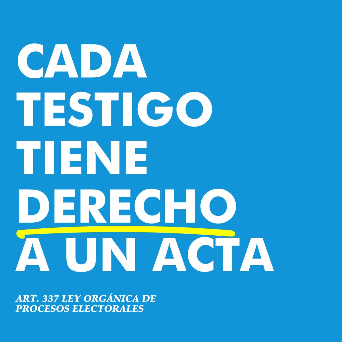La Ley del CNE es clara:

Se garantizan a los testigos electorales de los candidatos estar presentes en todas las etapas del proceso, incluido el escrutinio de votos.

A cada testigo se le debe entregar un ejemplar impreso del acta de escrutinio de la mesa correspondiente. Art.
