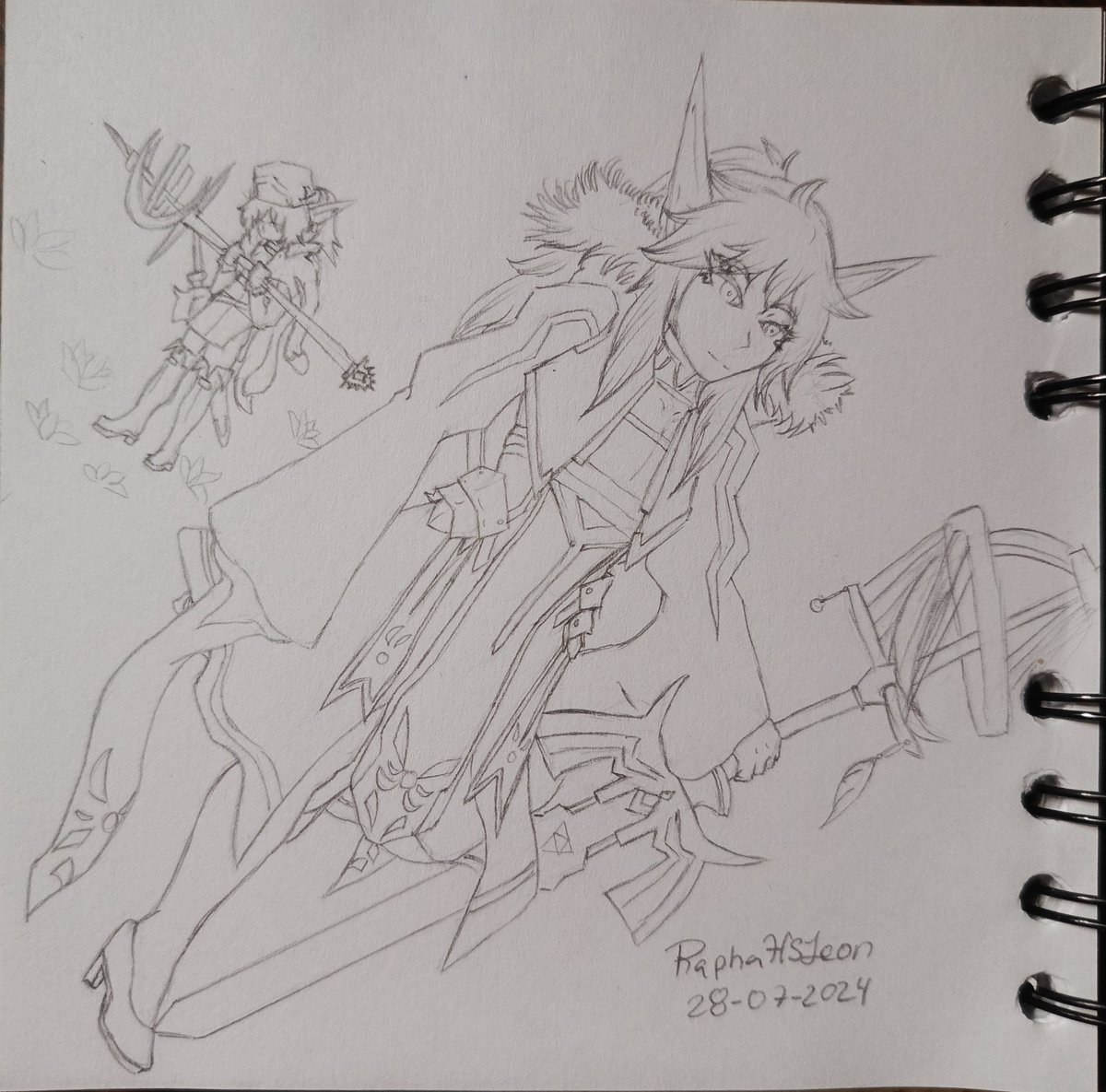 RaphaHSLeon's tweet photo. Vestir de waifu a link es mi pasión xD
Caster.... :v https://t.co/2yf6V3Hz63