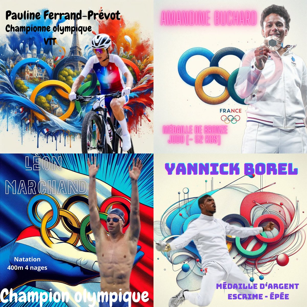 arnoc1979's tweet photo. #JO2024 jour 2
#Paris2024 #OlympicGames #JeuxOlympiques #JeuxOlympiques2024 #ParisOlympics #paris2024olympics
@EquipeFRA @francejudo @ffescrime @FFCyclisme @FFNatation @BubucheOfficiel @YannickBorel https://t.co/5E3Ku20VSm
