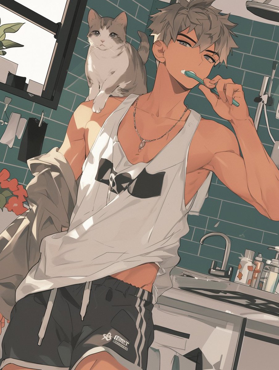 おはようございます☀

#AIイケメン部