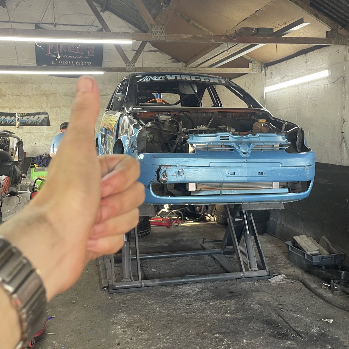 4th in the European Championship

was 3rd for 80% of the race but got unlucky with lapped traffic and damage

we go again tomorrow 🫡