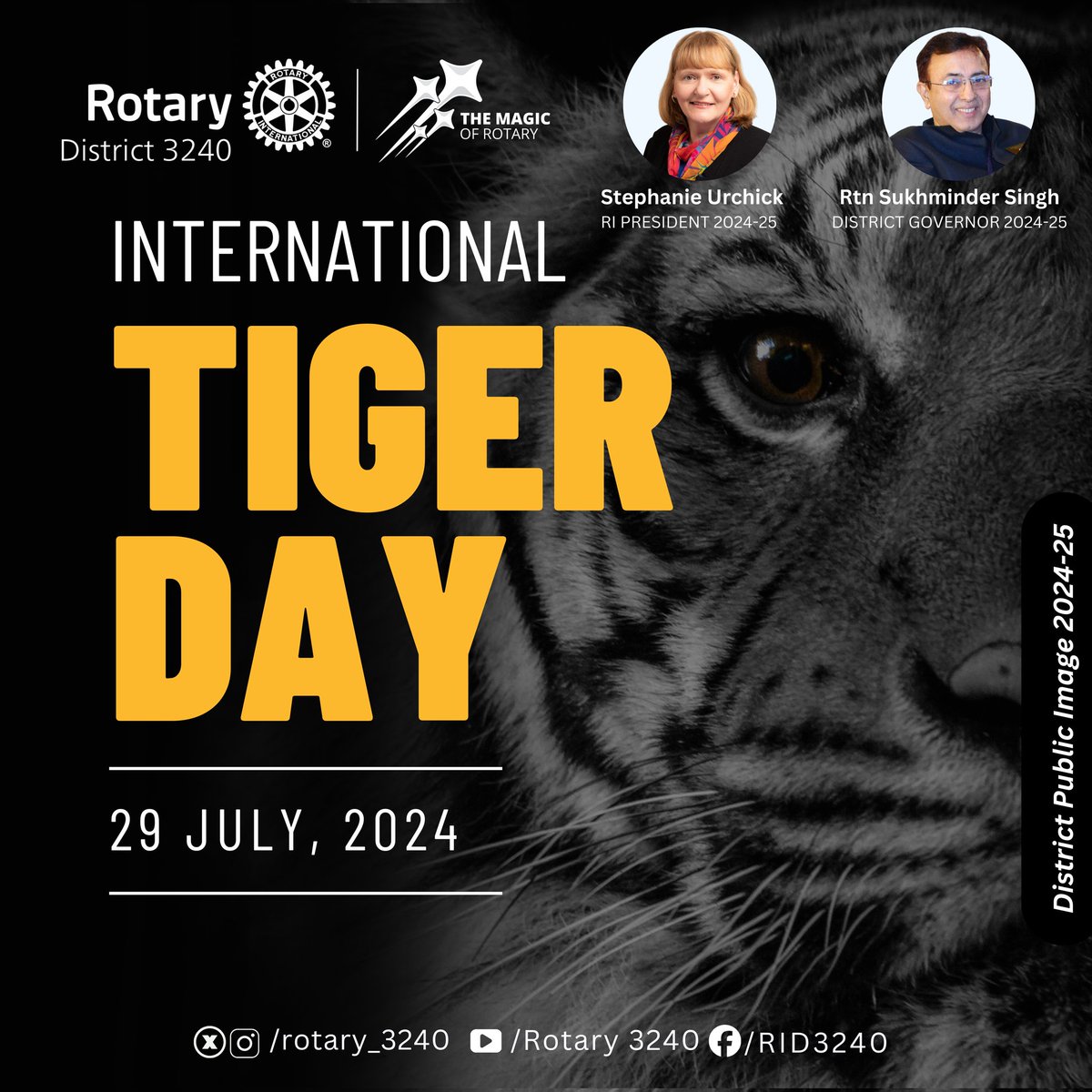 rotary_3240's tweet photo. International Tiger Day focused on protecting the natural habitats of tigers and raising awareness about the need for tiger conservation.
International Tiger Day
#rotary #rotaryinternational #rid3240 #TheMagicofRotary #InternationalTigerDay #tigerconservation #Tigerprotection https://t.co/cKMCHanTkq