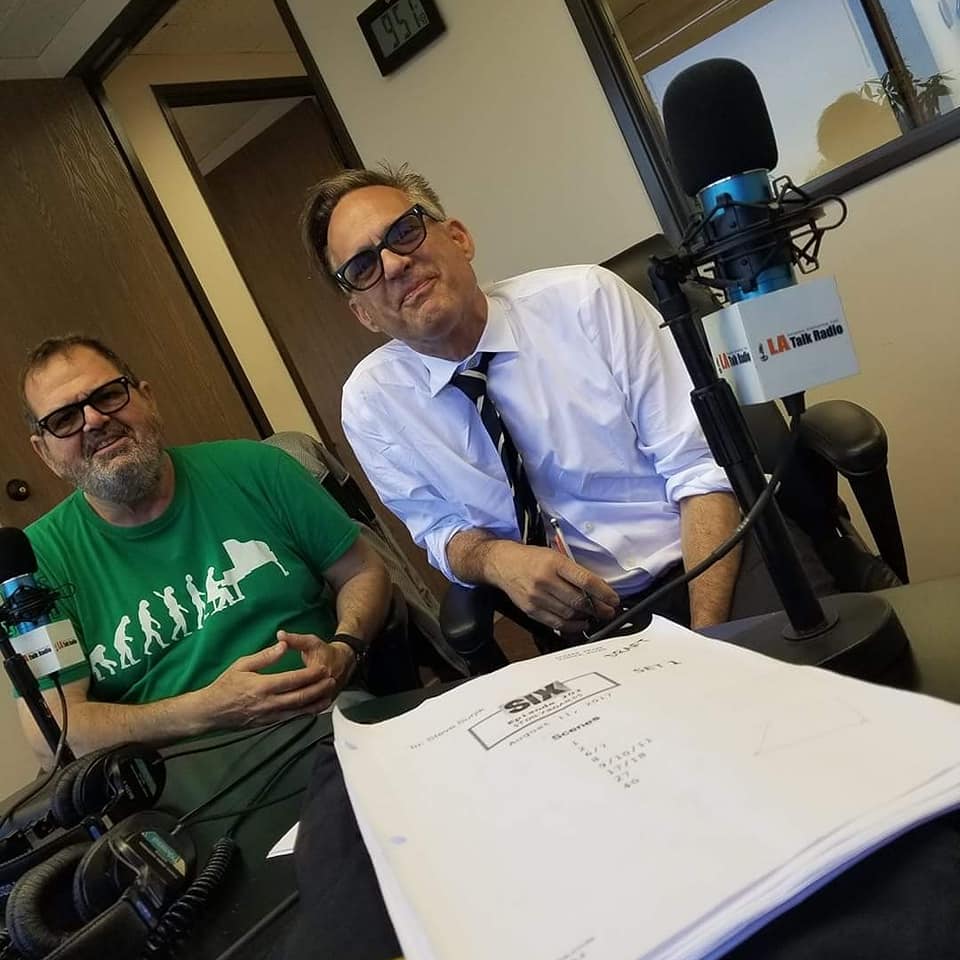 Look a @mlthed and <a href="/SSurjik/">Stephen D Surjik</a> sighting-- when Michael isn't directing things like #CowboyDrifter and Surjik isn't directing things like #TheWitcher #FUBAR, we do some radio from time to time...