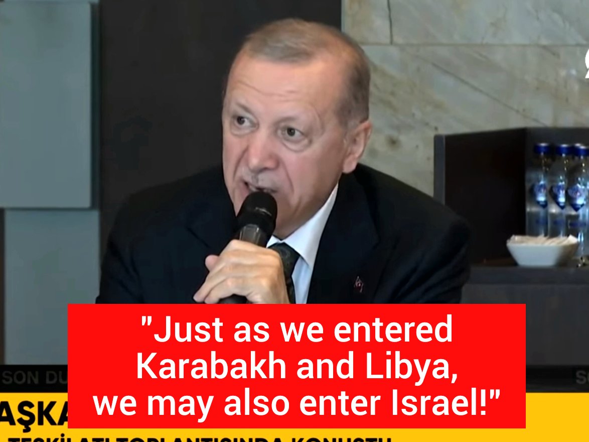 BREAKING: Erdogan just threatened Israel with a military invasion.

Will he face consequences for threatening a major NATO ally? This is unacceptable.