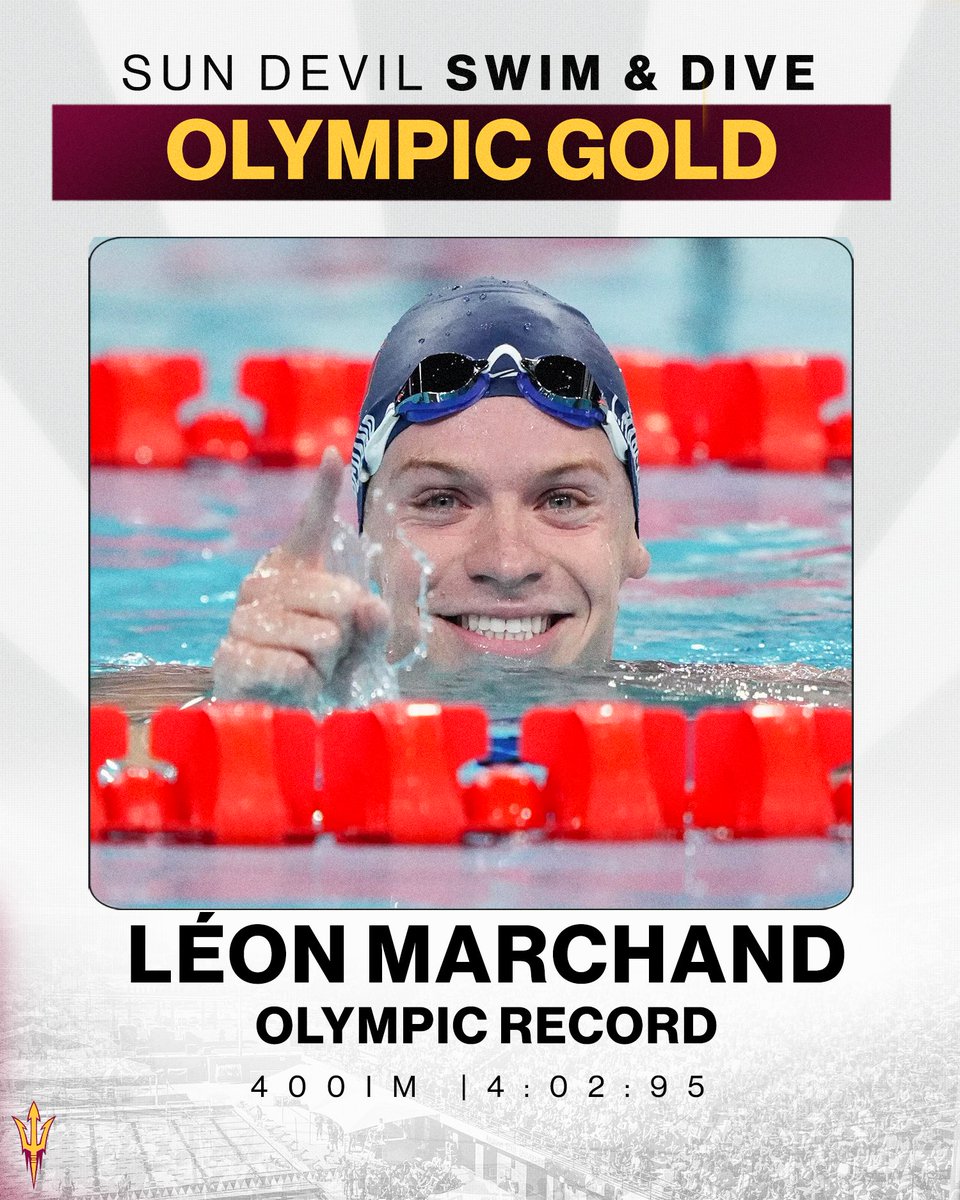 CLAIMING OLYMPIC GOLD FOR THE HOST NATION!! 🥇

Léon Marchand wins his first Olympic Gold medal with an astounding time of 4:02.95 in the 400 IM!

#ForksUp /// #ParisOlympics /// #O2V