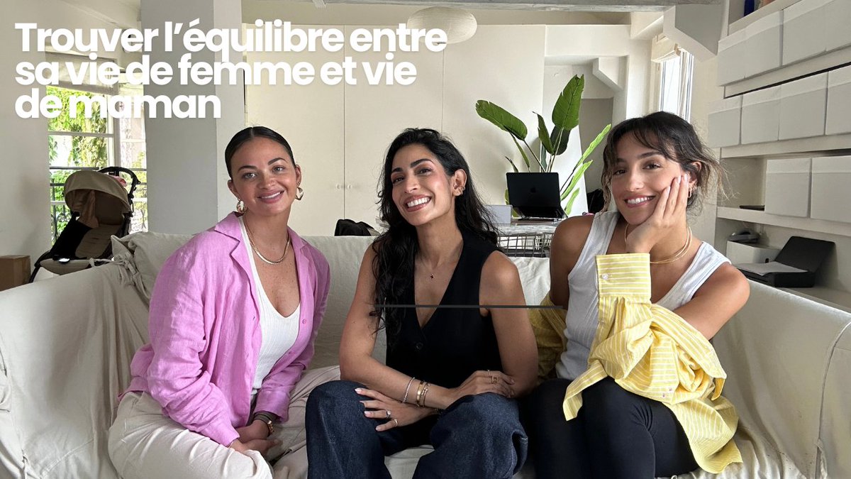 NOUVELLE VIDÉO : Trouver l'équilibre entre sa vie de femme et de maman (ft mes amies Fiona &amp; Maha)
youtube.com/watch?v=3u3O2A…