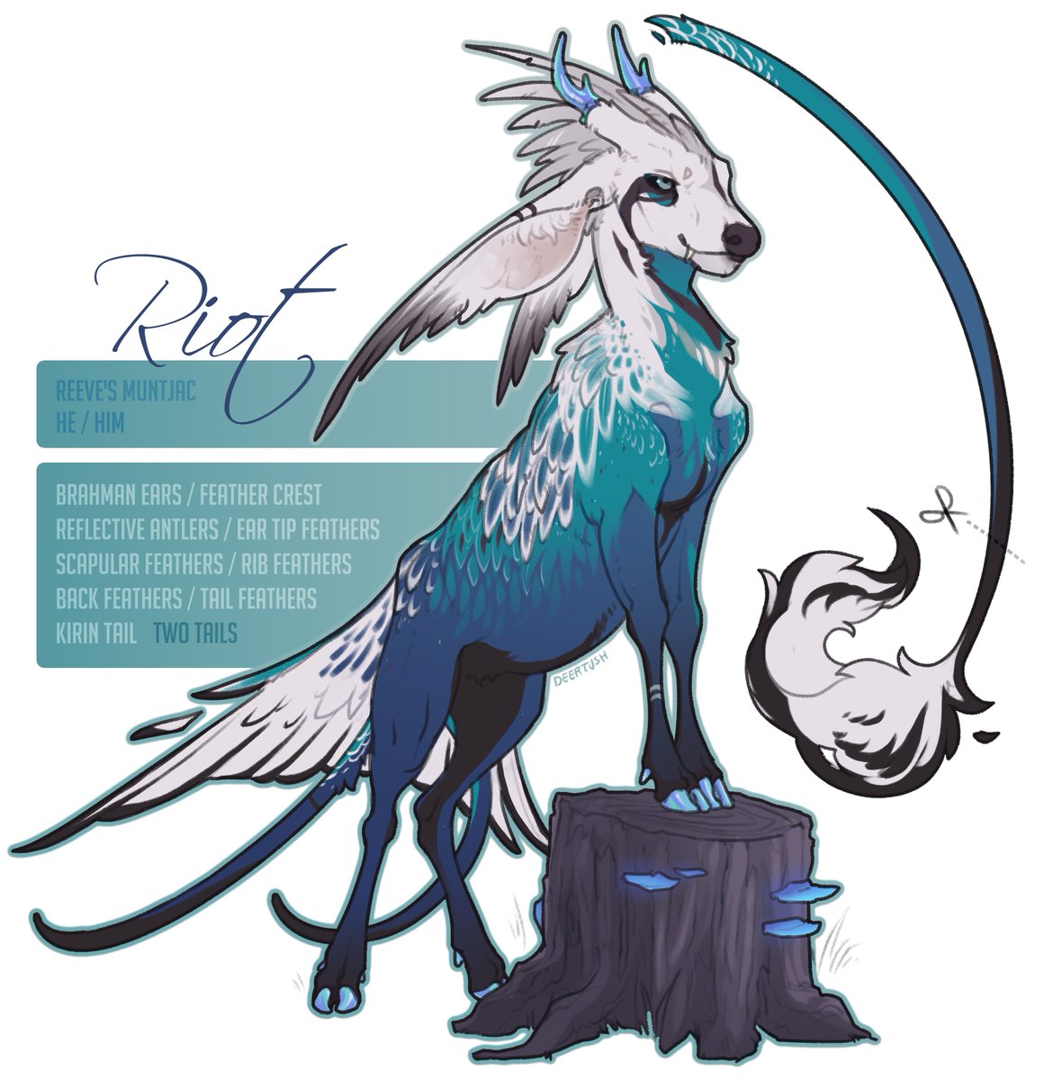 Deertush's tweet photo. blue &amp; gold // these adopts already have owners! https://t.co/GYUxsdrVZI