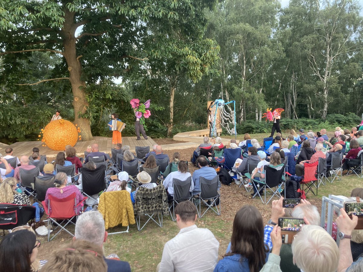 AnythingPrint's tweet photo. Another superb Theatre in the Forest by @red_rose_chain at Sutton Hoo. More amazing work by Jo, David, Katy and the rest of the team. Get your tickets before it sells out! https://t.co/JHYVMFtIoQ