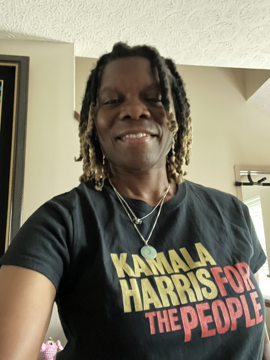 Hitting the streets baby!! All gas, no brakes!! #HarrisForPOTUS #Harris2024