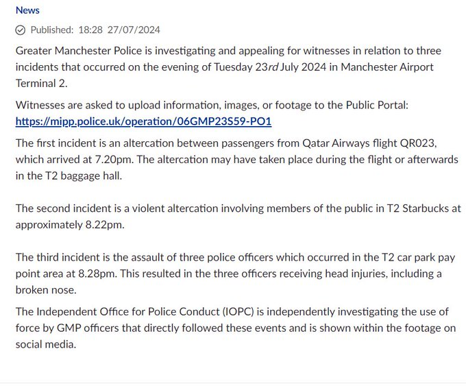 SanGrownUn1's tweet image. btw;
This is what led to #ArmedStopAndSearch in the Baggage Reclaim #SecurityArea