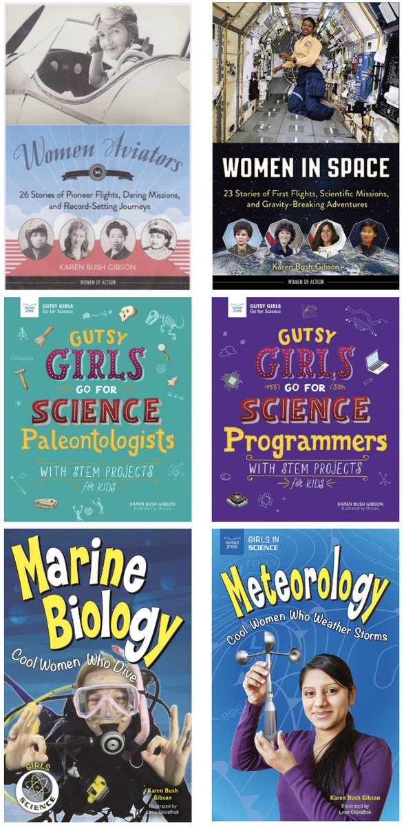 Gibson4writing's tweet photo. Happy #womensequalityday #womeninSTEM #kidsbooks https://t.co/8n0gGwBjCw