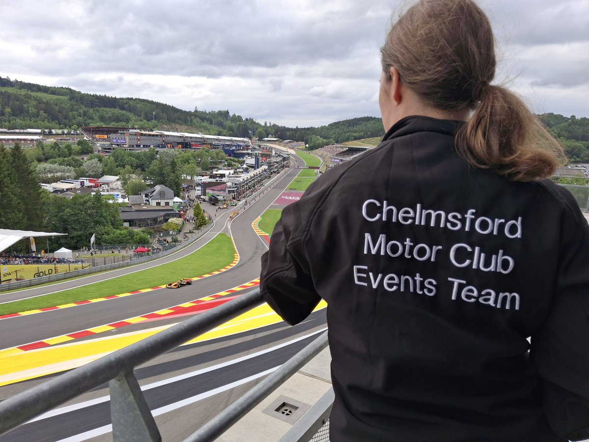 MissLFryer's tweet image. We experienced all weathers at the Spa GP this w/e with challenges for everyone. Sitting on Eau Rouge was amazing. My favourite race bit was watching @OllieBearman make his way from 14th to 7th in the F2 sprint in poor weather...amazing! A shame it then got red flagged (weather).