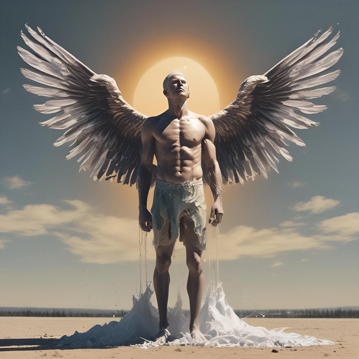 BoudiccaNight's tweet photo. "Don't fly too close to the sun."The Tale of Icarus: A Lesson in Hubris.

Always strive to be better, yes be at your best, but know your limits, take time to rest and then re-evaluate decisions before you act, or else you'll burn yourself out https://t.co/HbJTa75r9Q