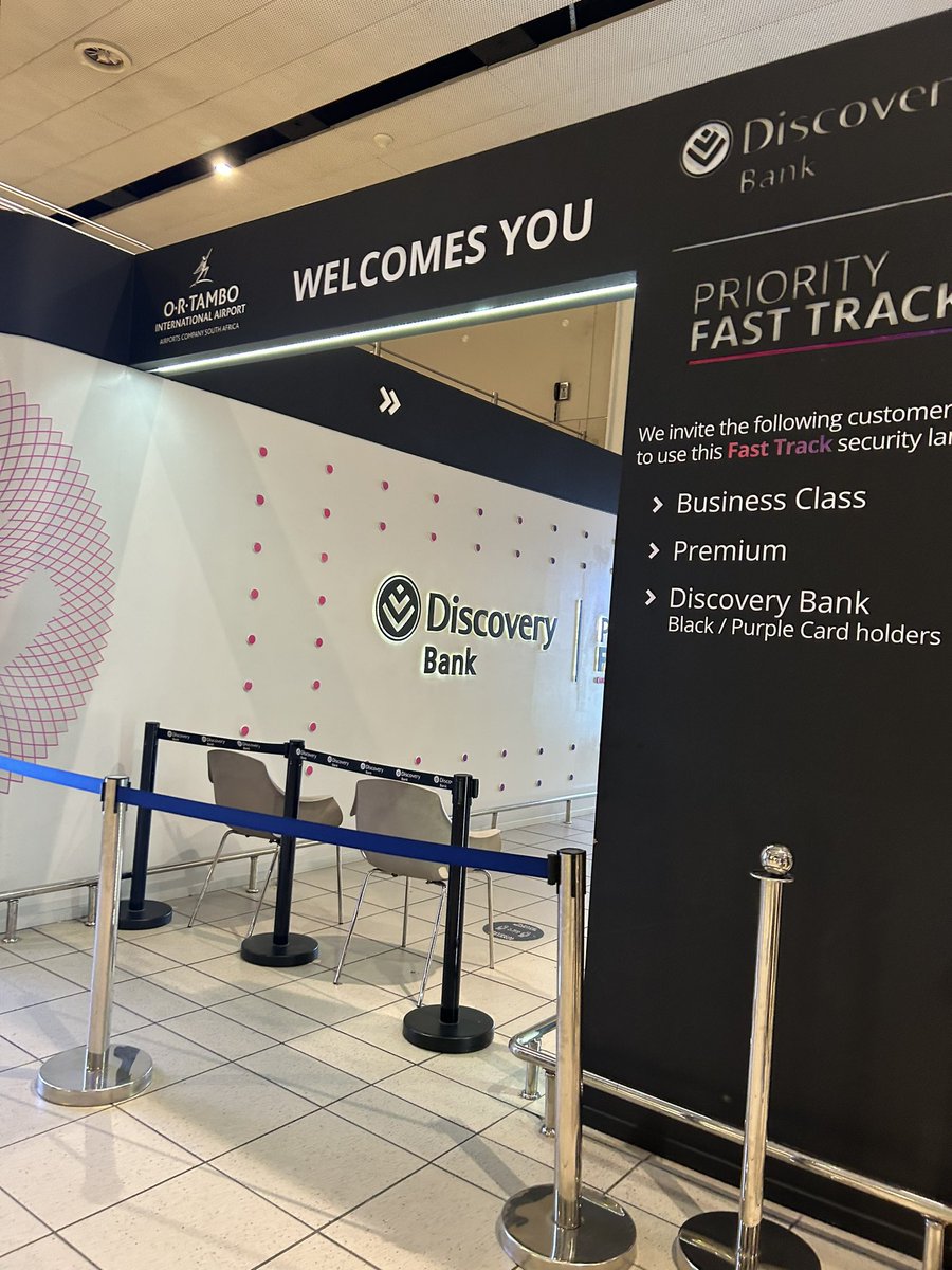 Priority Fast Track not really working out for #DiscoveryBank holders at JHB 🫣<a href="/Discovery_SA/">@Discovery_SA</a>