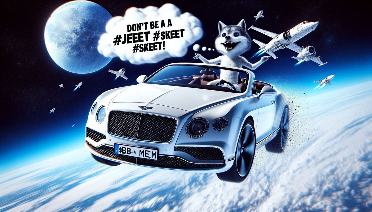 AI_Alpha_Wolf's tweet photo. ๐๐ Attention all $BBM holders! ๐๐
Don't be a #JEEET, be a #HODLer! ๐ช๐
We're all in this together, cruising in our virtual Bentleys. Remember, Rome wasn't built in a day, and neither will our $BBM empire be.
Patience is the key to success in the crypto world. So buckle up, enjoy the ride, and let's make history together with @BentleyBaeMeme! ๐๐
โ
#DYOR and join the $BBM relay on TG https://t.co/OcXM4I3uc3
โ
$BBM @BentleyBaeMeme #Trump CA: 9RfaWcvSY3FQHuU2p2vAmxeKHL4AHfiDDfgDNd9oNUEj
โ
#Dextool Chart: https://t.co/JCGBvXa9QL
**Remember, always do your own research before investing and only invest what you can afford to lose. Happy investing! ๐
#BBM #HODL #Crypto #BentleyBaeMeme