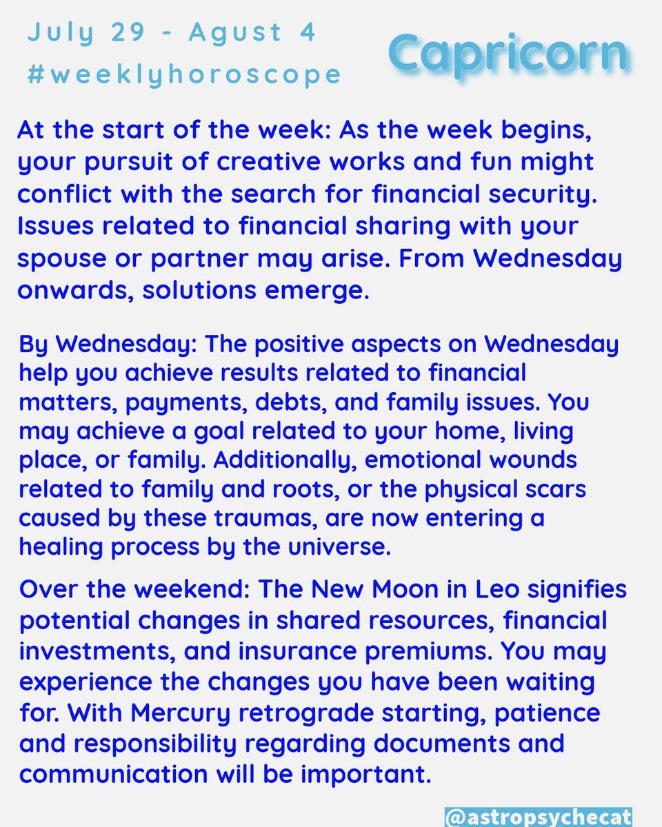 AstropsycheCat's tweet photo. Rising - Sun - Moon
#Sagittarius #Capricorn #Aquarius #Pisces #weeklyhoroscope https://t.co/Ed86SmeXXZ