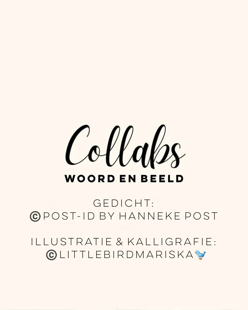 Postidtweet's tweet photo. #postid &amp; #littlebirdmariska 

In deze post en #collab met #illustrator Mariska (Insta @littlebirdmariska🐦). Zij heeft een gedicht van mijn Instagramaccount gekozen en hier een ontzettend mooie #illustratie van een #roodborstje bij gemaakt én de tekst #handgeschreven toegevoegd. https://t.co/SmUsMcVt9j