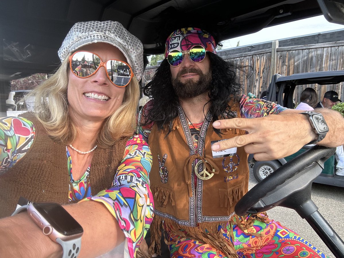 Proud to be a sponsor and a participant in the 2nd annual Woolliams Farms charity golf tourney…all funds raised going to support mental health and awareness in agriculture.  I think we captured the theme of “Groovy on the greens!” 😜