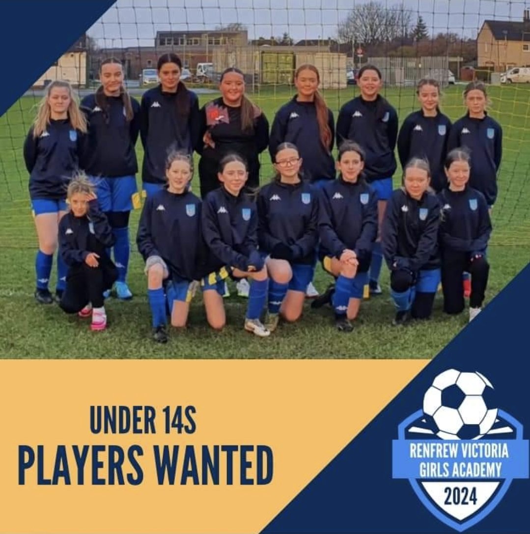 Renfrew Victoria YFC Girls Academy tweet media
