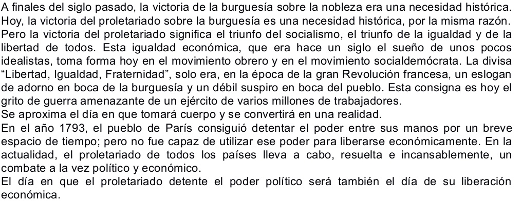 Hoy es el 230 aniversario de la ejecución de Robespierre, consecuencia del golpe reaccionario de Termidor y preludio del Terror blanco. Esto decía Rosa Luxemburgo conmemorando el ascenso de los jacobinos al poder: