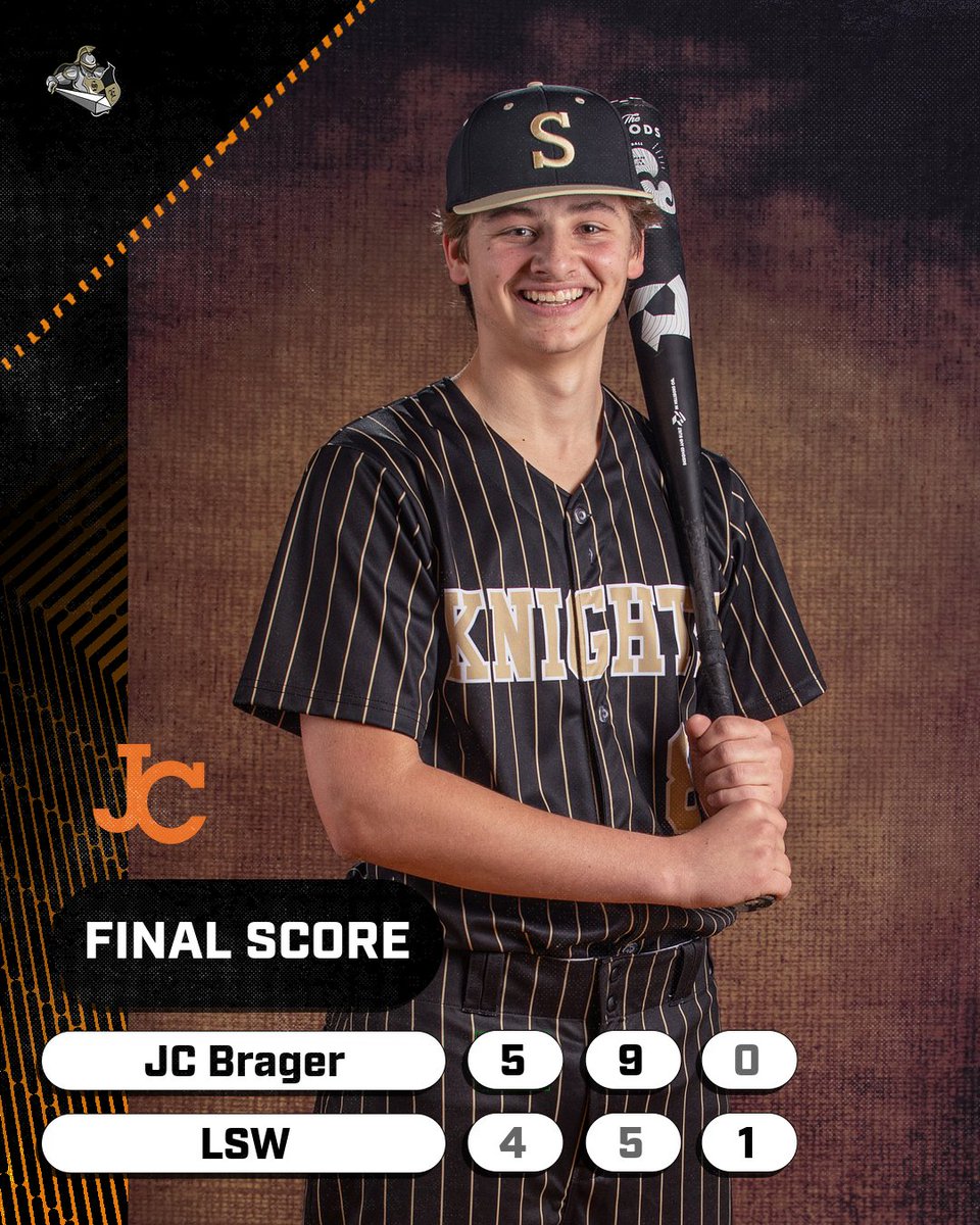 Will Flege throws a CG w/ 5K's

Owen Baxter 2-3, 2R, 2 2B's &amp; BB
Gage Frederick 1-3, RBI &amp; 3B
Alex Wilhelm 2-4, R, RBI &amp; 2B
Chase Blanchard 2-3, 2R &amp; 2B
Phillip Rushman 1-3, 2RBI's &amp; 2B
Maynard Hochstetler 1-3 &amp; BB