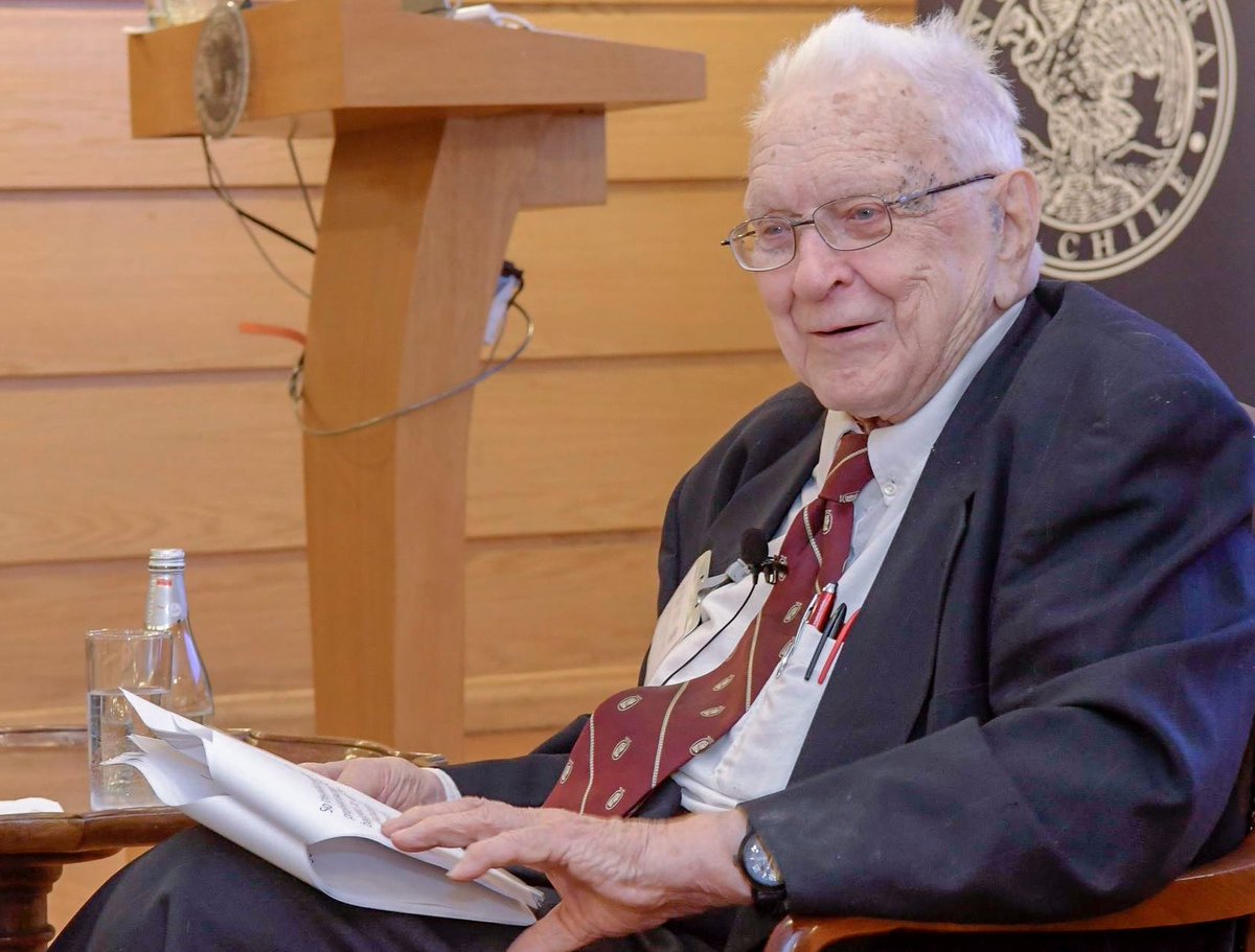 Happy birthday to Arnold (Alito) Harberger, Professor Emeritus at <a href="/UCLA/">UCLA</a> and <a href="/UChi_Economics/">UChicago Economics</a>, a giant of economics, who is 100 years young.

His contributions are featured in Econ101 courses around the world. Me and many other colleagues who are riding the current wave of research